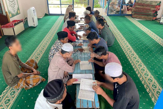 Rutan Marabahan Gandeng Kemenag Batola Ajarkan Iqra dan Al-Qur’an kepada Warga Binaan