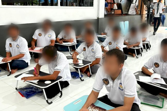 Belajar tanpa Batas, Warga Binaan Lapas Narkotika Karang Intan Jalani Kuliah Daring S1 Kewirausahaan