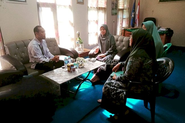 Kawal Keberlanjutan Pendidikan ABH, Bapas Banjarmasin Jalin Koordinasi dengan SMPN 2 Pelaihari