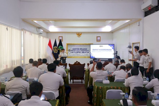 Sinkronisasi Tata Kelola, Kanwil Ditjenpas Kalsel Soroti Overcrowding dan Overstaying