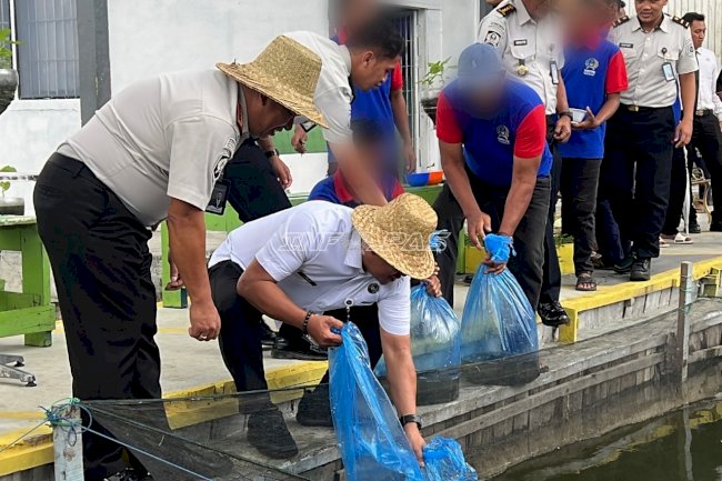 Program Pembinaan & Ketahanan Pangan Lapas Banjarmasin Tuai Apresiasi Kemenko Kumham Imipas
