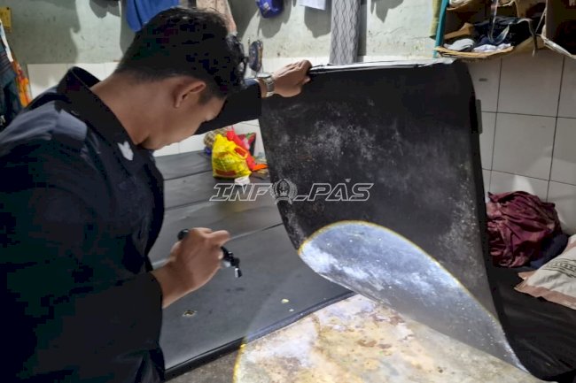 Rutan Rantau Intensifkan Penggeledahan Rutin, Sejumlah Barang Diamankan dari Kamar Hunian