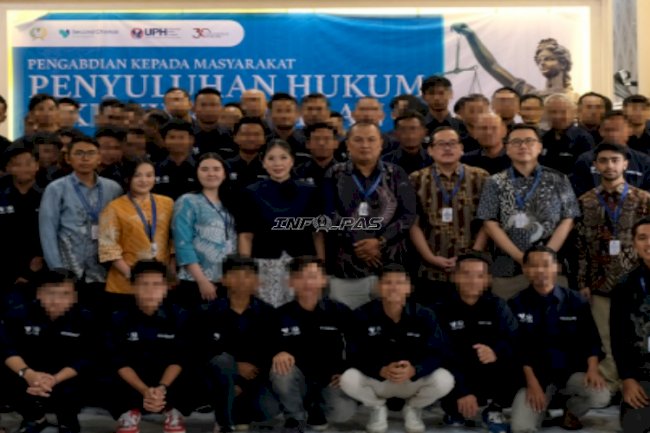 Second Chance Foundation dan Fakultas Hukum UPH Gelar Penyuluhan Hukum dan Kewirausahaan bagi Warga Binaan Lapas Pemuda Tangerang