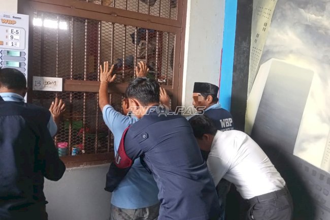 Perkuat Deteksi Dini, Lapas Batulicin Razia Hunian dan Tertibkan Barang Berisiko