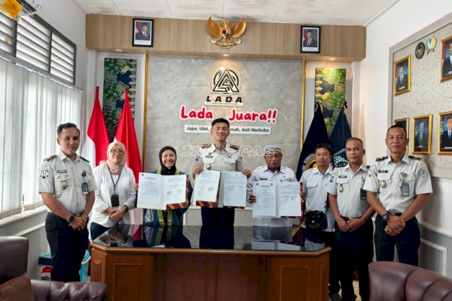 Lapas Tanjungpandan Gandeng Desa Cerucuk dan Galeri SEPIAK Belitung Perkuat Kemandirian Warga Binaan
