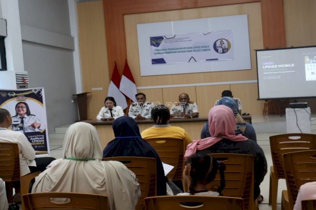 Menuju Pelayanan Prima, LPKA Ambon Sosialisasikan LPKIDz Mobile