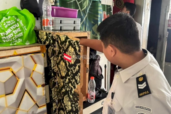 Komitmen Bebas Handphone Ilegal dan Narkoba, Lapas Palu Razia Blok Hunian Warga Binaan