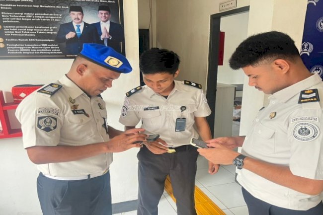 Berantas Judi Online, Satops Patnal Lapas Wahai Periksa Gawai dan Media Sosial Petugas