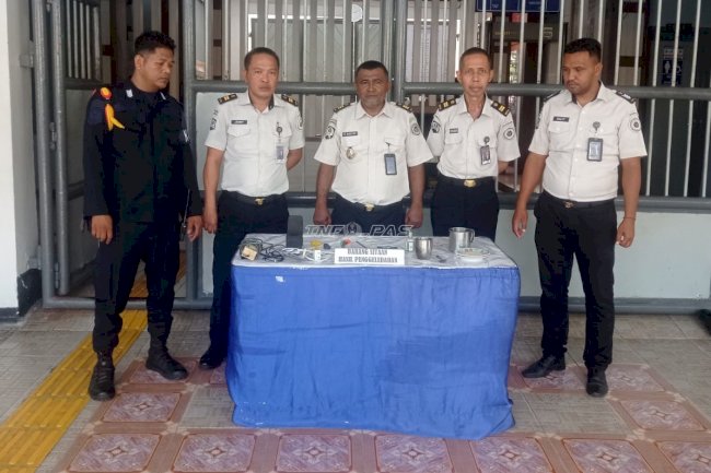 Razia Blok Hunian, Lapas Ambon Tutup Celah Pelanggaran Kamtib
