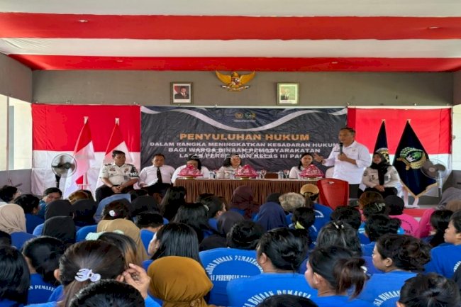 Kolaborasi Lapas Perempuan Palu dan Kanwil Kemenkum Sulteng Tingkatkan Kesadaran Hukum Warga Binaan