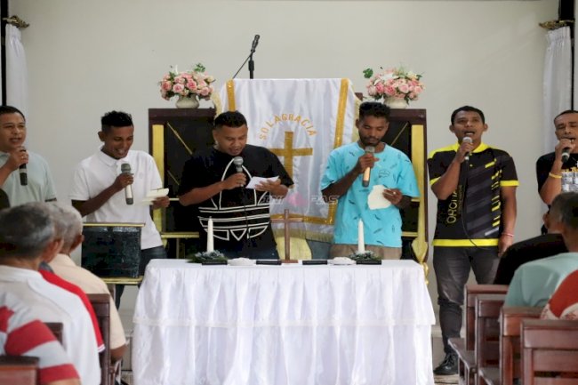 Warga Binaan Lapas Ambon Perkuat Iman dan Karakter lewat Ibadah Buka Usbu