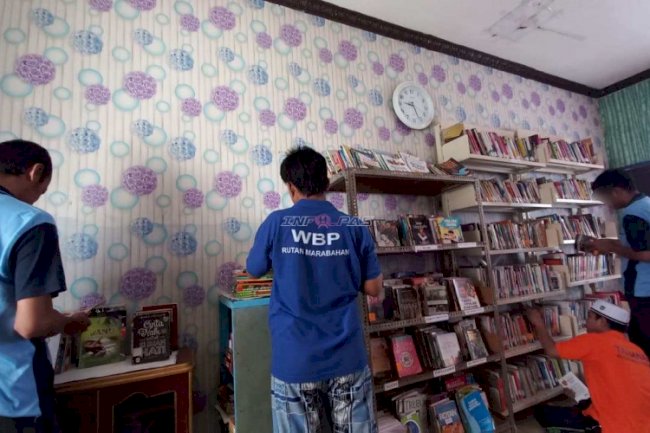 Rutan Marabahan Dorong Literasi Warga Binaan lewat Fasilitas Perpustakaan