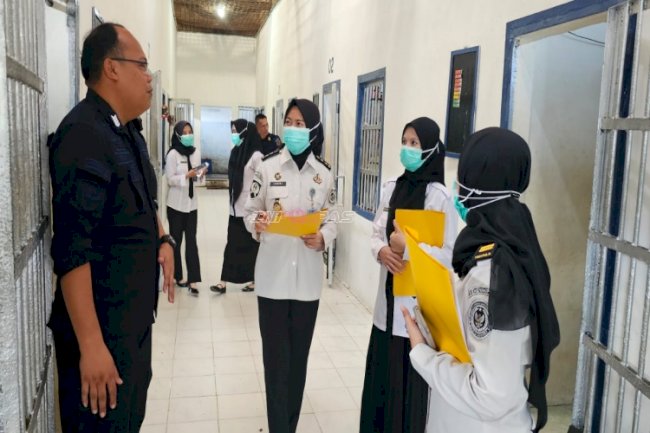  Lapas Pangkalpinang Tingkatkan Budaya PHBS lewat Lomba Antarblok Hunian