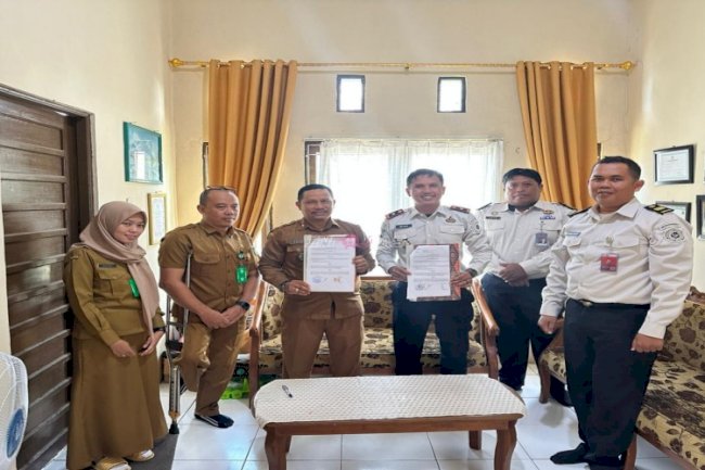 Bapas Amuntai dan Kelurahan Bitahan Perkuat Pelaksanaan Kerja Sosial dan Pelayanan Masyarakat untuk ABH