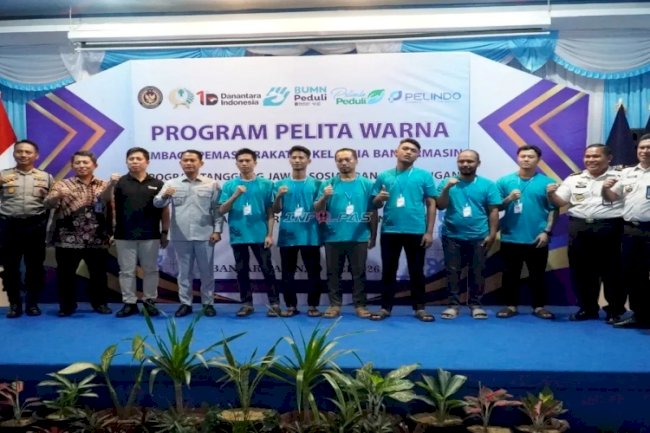 Kanwil Ditjenpas Kalsel Dukung Program Pelita Warna PT Pelindo untuk Perkuat Pembinaan Warga Binaan Lapas Banjarmasin
