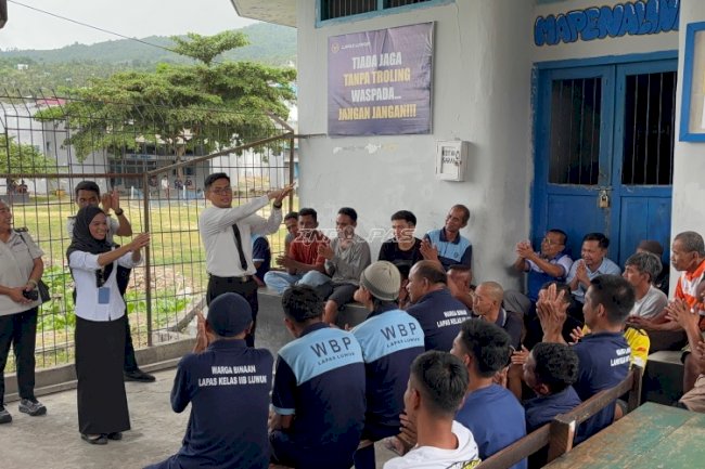 Lapas Luwuk Gencarkan Sosialisasi Pencegahan Hantavirus di Lingkungan Blok Hunian