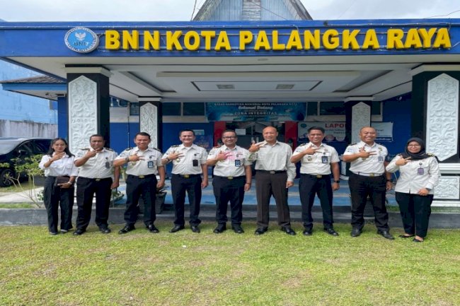 LPKA Palangka Raya Laksanakan Koordinasi dan Silaturahmi ke BNNK Palangka Raya