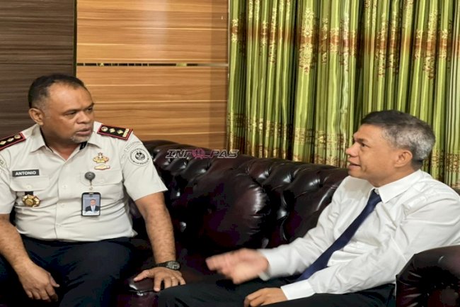 Perkuat Sinergi APH, Kalapas Atambua Audiensi dengan Ketua PN Atambua
