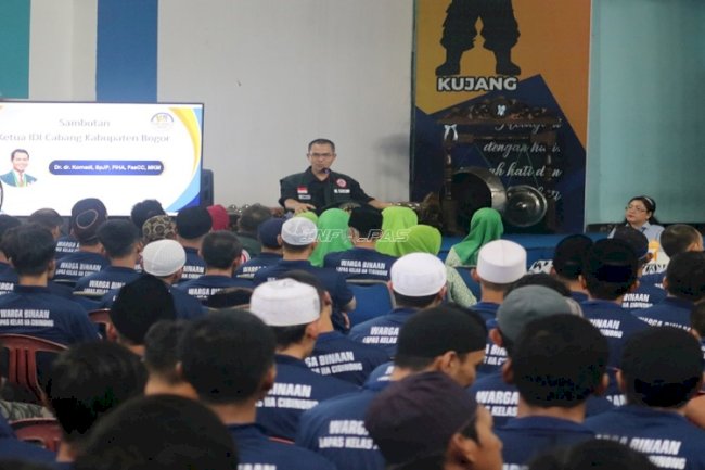 Lapas Cibinong Gelar Edukasi Penanggulangan TBC dan Bahaya NAPZA bersama IDI Kab. Bogor