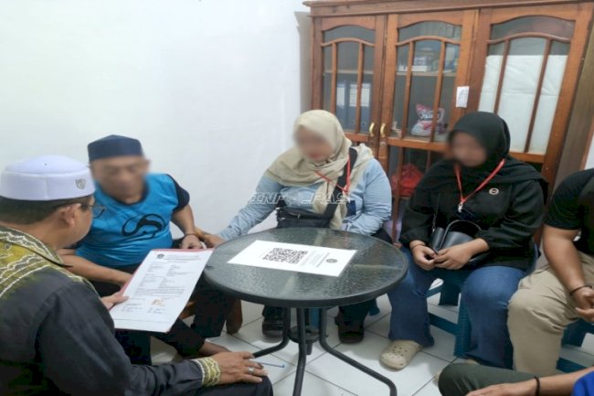 Penuhi Hak Keperdataan, Lapas Banjarmasin Fasilitasi Perwalian Nikah Warga Binaan