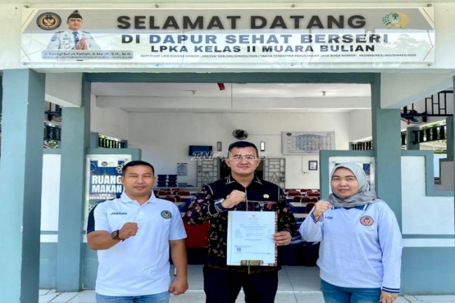Dapur Sehat Berseri LPKA Muara Bulian Resmi Bersertifikat Halal, Wujudkan Pembinaan Berkualitas