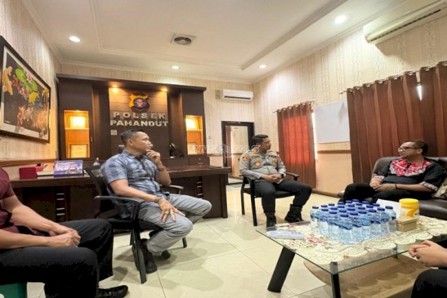 LPKA Palangka Raya Laksanakan Silaturahmi dan Koordinasi ke Polsek Pahandut