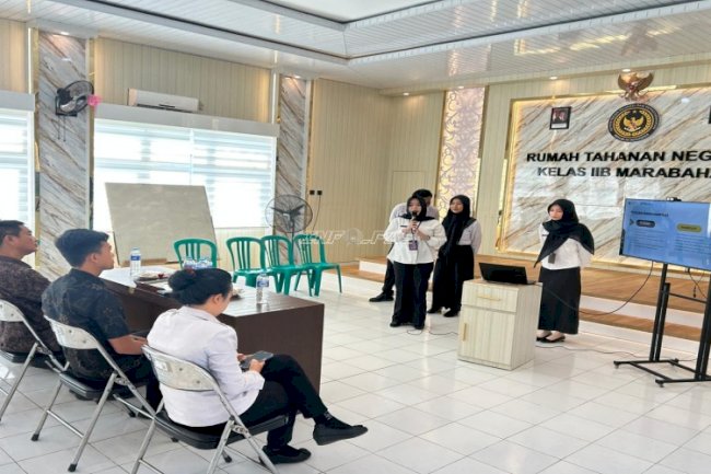 Tingkatkan Efektivitas Pelayanan Klinik, Peserta Magang Hadirkan Inovasi Rekam Medis Elektronik di Rutan Marabahan
