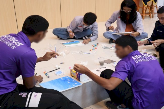 LPKA Ambon Hadirkan Ruang Kreativitas Anak Binaan bersama DP3AMD dan FAKOTA Ambon
