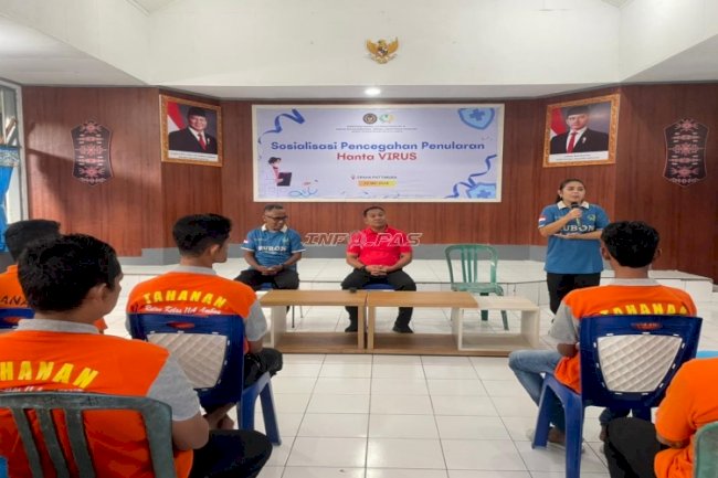Rutan Ambon Sosialisasikan Pencegahan dan Penularan Hantavirus bagi Petugas dan Warga Binaan