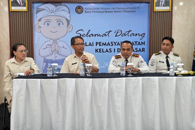 Bapas Denpasar Perkuat Budaya Pelayanan Humanis melalui P5HAM