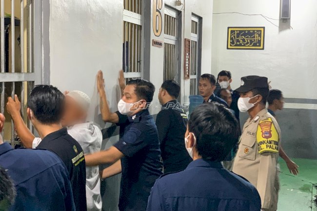Lapas Banjarbaru Perkuat Pengawasan lewat Razia Gabungan bersama TNI-Polri