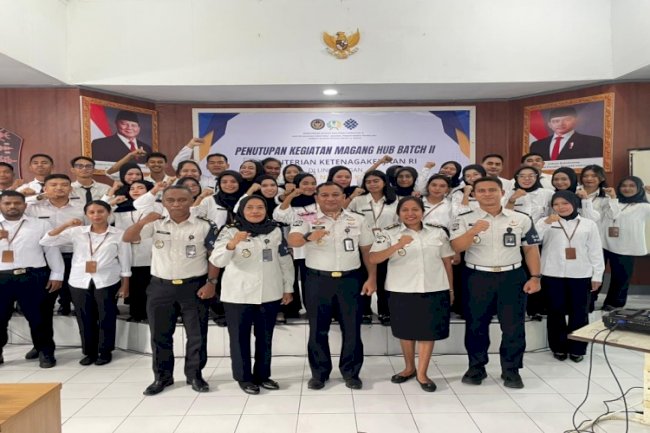 Rutan Ambon Akhiri Program Magang Hub Batch II dengan Apresiasi