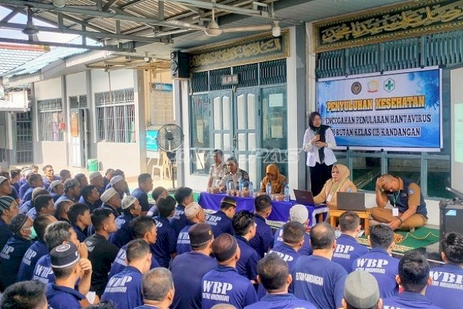 Rutan Kandangan Gelar Penyuluhan Hantavirus, Tekankan Pencegahan di Lingkungan Hunian