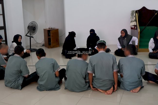 LPKA Ambon Perkuat Pembinaan Mental Anak Binaan lewat Penyuluhan Agama Islam