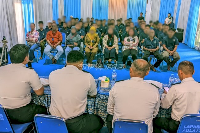Lapas Banjarmasin Sosialisasikan Reintegrasi Sosial dan Aplikasi Integrasi Online bagi Warga Binaan dan Keluarga
