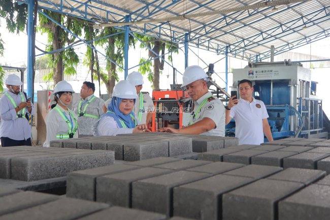Terima Kunjungan Kemensetneg, Lapas I Tangerang Tampilkan Program Pembinaan Produktif 