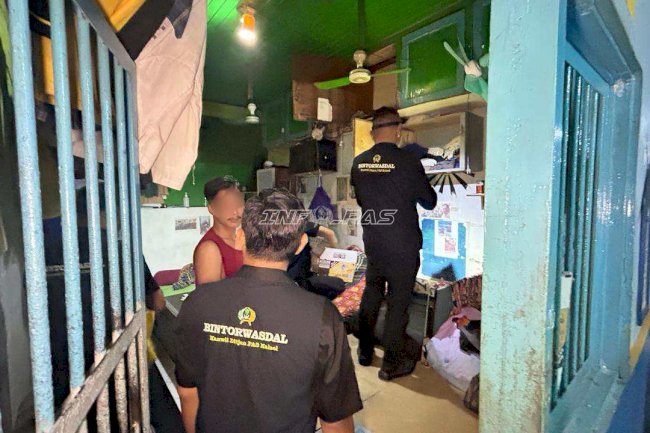 Razia Gabungan Malam Hari, Rutan Marabahan Perkuat Pemberantasan Halinar