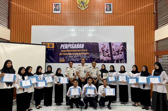 Rutan Barabai Apresiasi Kontribusi Peserta Magang lewat Penyerahan Sertifikat