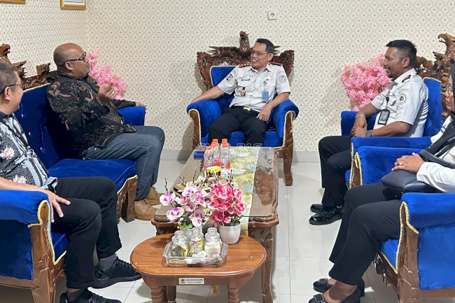 Lapas Luwuk Terima Kunjungan Pinca BRI, Bawa Berkah Kurban bagi Warga Binaan