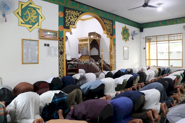 Lapas Tanjung Rayakan Iduladha dengan Salat Berjamaah dan Penyembelihan Kurban