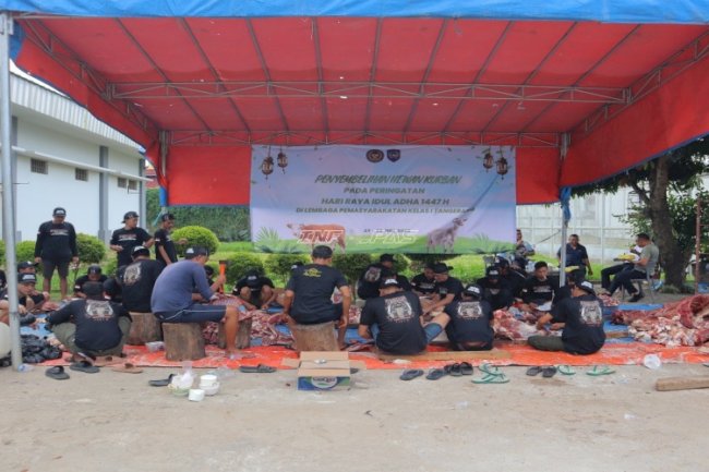 Iduladha di Lapas Kelas I Tangerang, Tebar Kepedulian dan Hadirkan Kehangatan bagi Warga Binaan dan Masyarakat