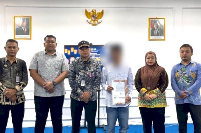 Momentum Waisak, Lapas Kotabaru Serahkan RK kepada Warga Binaan Buddha