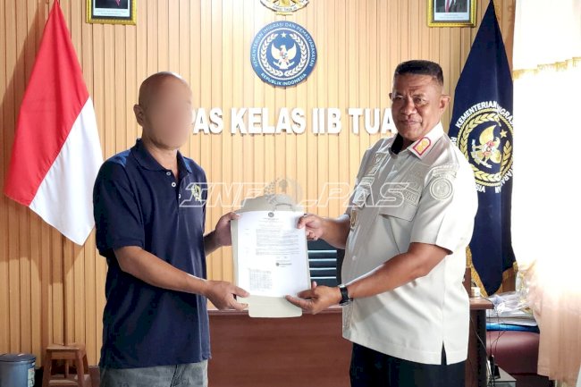 Hari Raya Waisak, Satu Warga Binaan Lapas Tual Terima Remisi Khusus