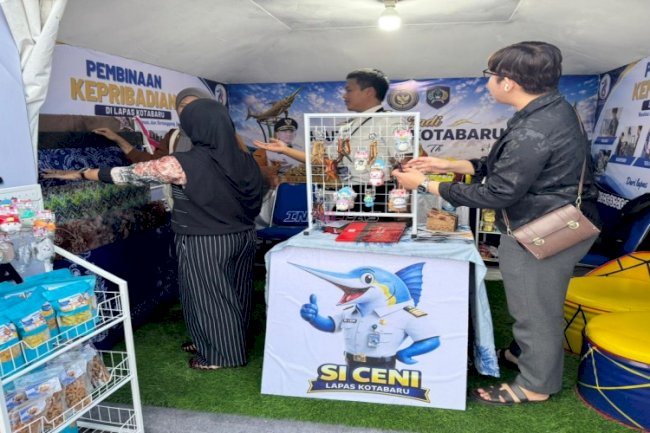 Tampil di Saijaan Expo 2026, Lapas Kotabaru Kenalkan Produk Unggulan Karya Warga Binaan kepada Masyarakat