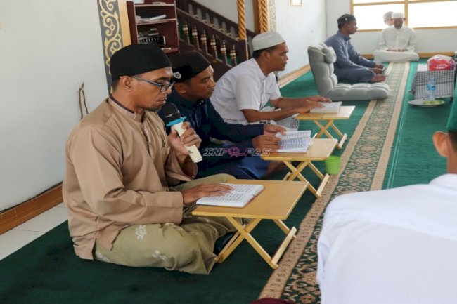 Dari Balik Tembok Lapas Tanjung, Selawat Santri Warga Binaan Menggema Penuh Makna