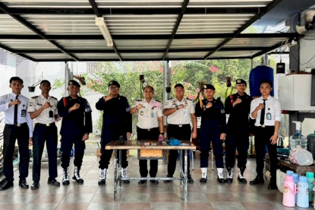 Komitmen Zero Halinar, Lapas Pemuda Madiun Kembali Gelar Razia Insidentil 