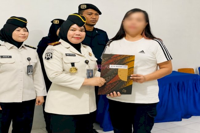 Tiga Warga Binaan Lapas Perempuan Palembang Terima RK Waisak 2026
