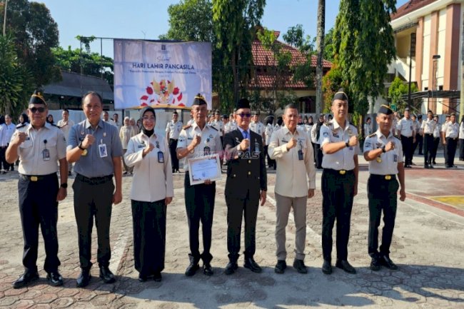 Lapas Pangkalpinang Raih Penghargaan Penilaian Maladministrasi Pelayanan Publik dari Kemenimipas RI
