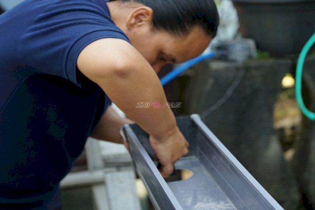 Warga Binaan Lapas Perempuan Malang Pelajari Budidaya Melon Hidroponik