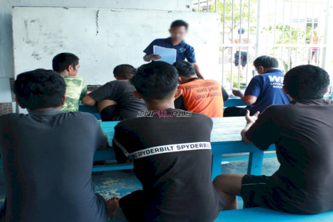 Warga Binaan Lapas Banjarmasin Ikuti Pembelajaran Bahasa Inggris dan Tadabur Al-Qur’an